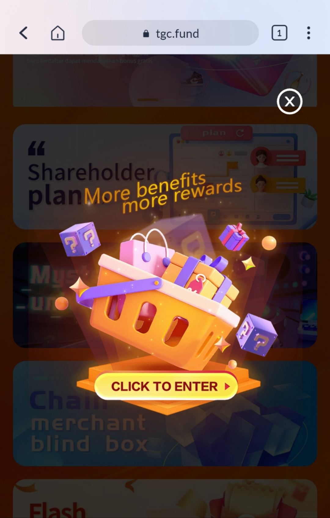 　　(图一:泰好链商基于TGC的盲盒尝试)