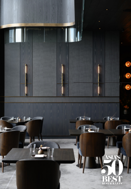 　　2022年度”亚洲50最佳餐厅”：Ensue餐厅