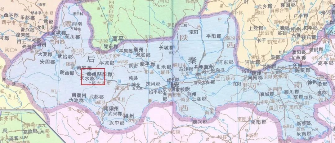 (图片来源:《中国历史地图集》)