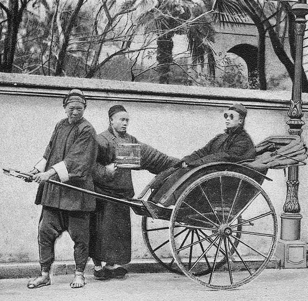 黄包车起源哪里 天津街道拉人车叫黄包车吗