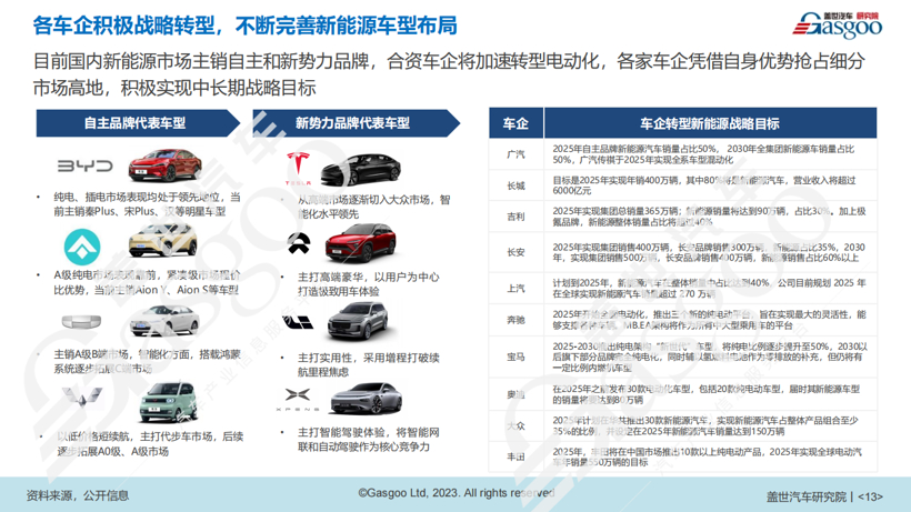 盖世汽车研究院：2025年新能源渗透率将超50%，动力电池技术呈现“百舸争流”特征