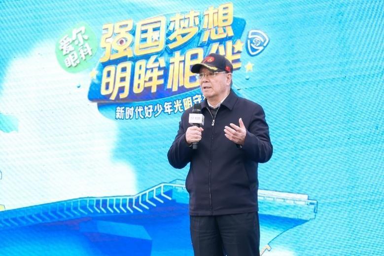 　　著名军事专家、海军网络安全和信息化专家咨询委员会主任、研究员尹卓少将科普活动中讲话