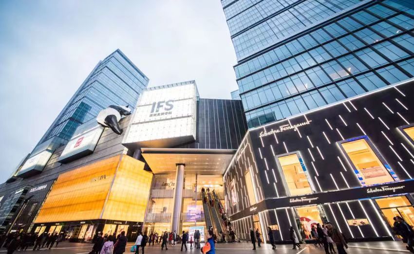 成都ifs商圈 图片来源:锦江区提供