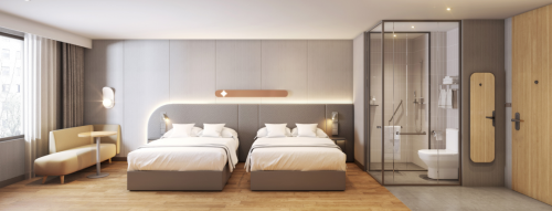 　　▲ 锦江之星5.0-暖星客房