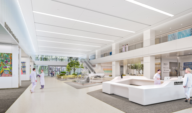 　　深圳前海泰康国际医院(筹)效果图