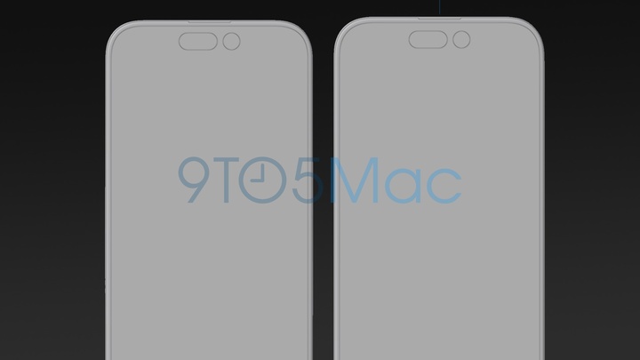 ▲ 左：iPhone 15 Pro 右：iPhone 15 图片来自：9To5Mac