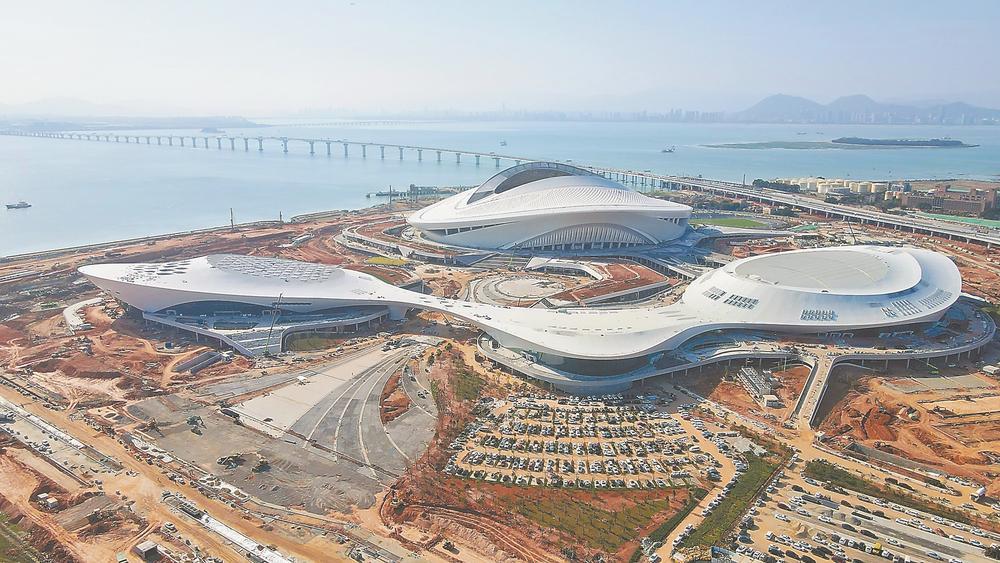 翔安区新体育中心凤凰体育馆林梓健 陈志堃 摄