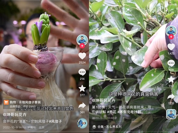 　　周昆抖音直播间截图。受访者供图