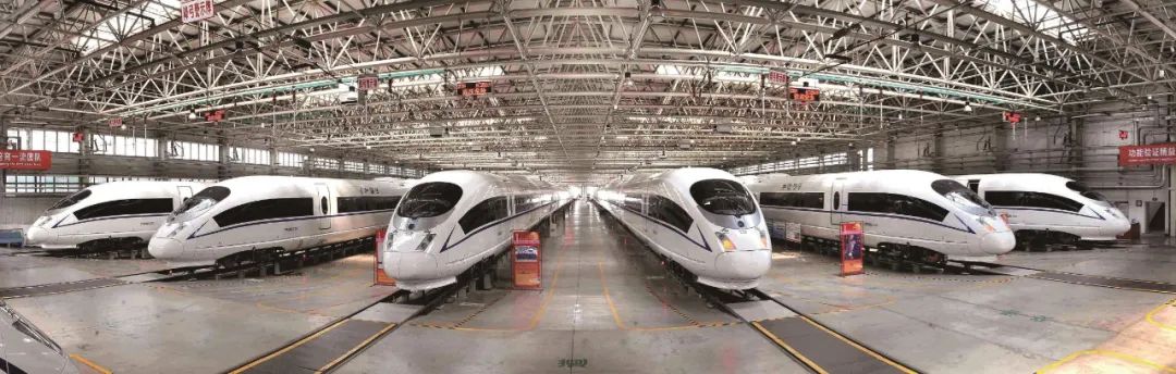中车唐山机车车辆有限公司高速动车组调试生产线