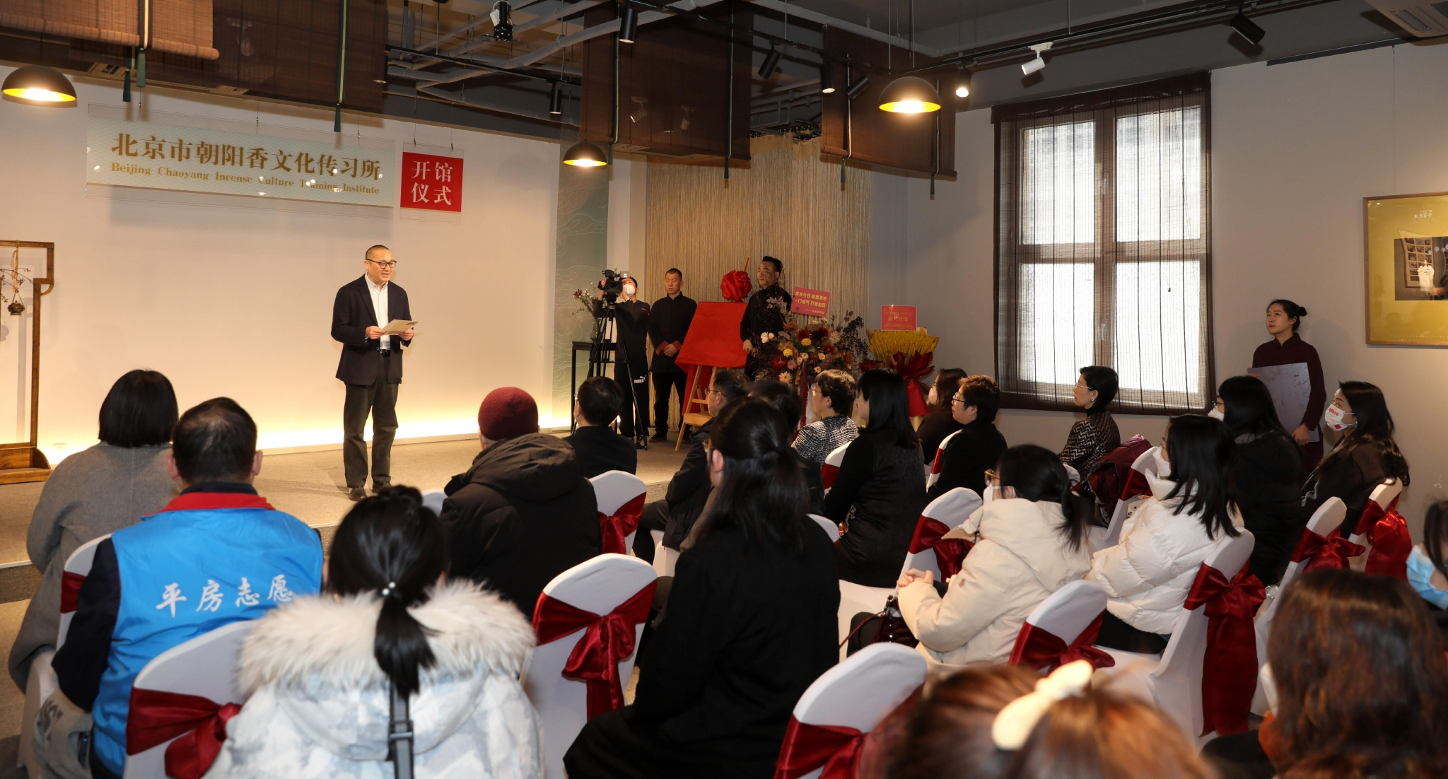 　　开馆仪式现场