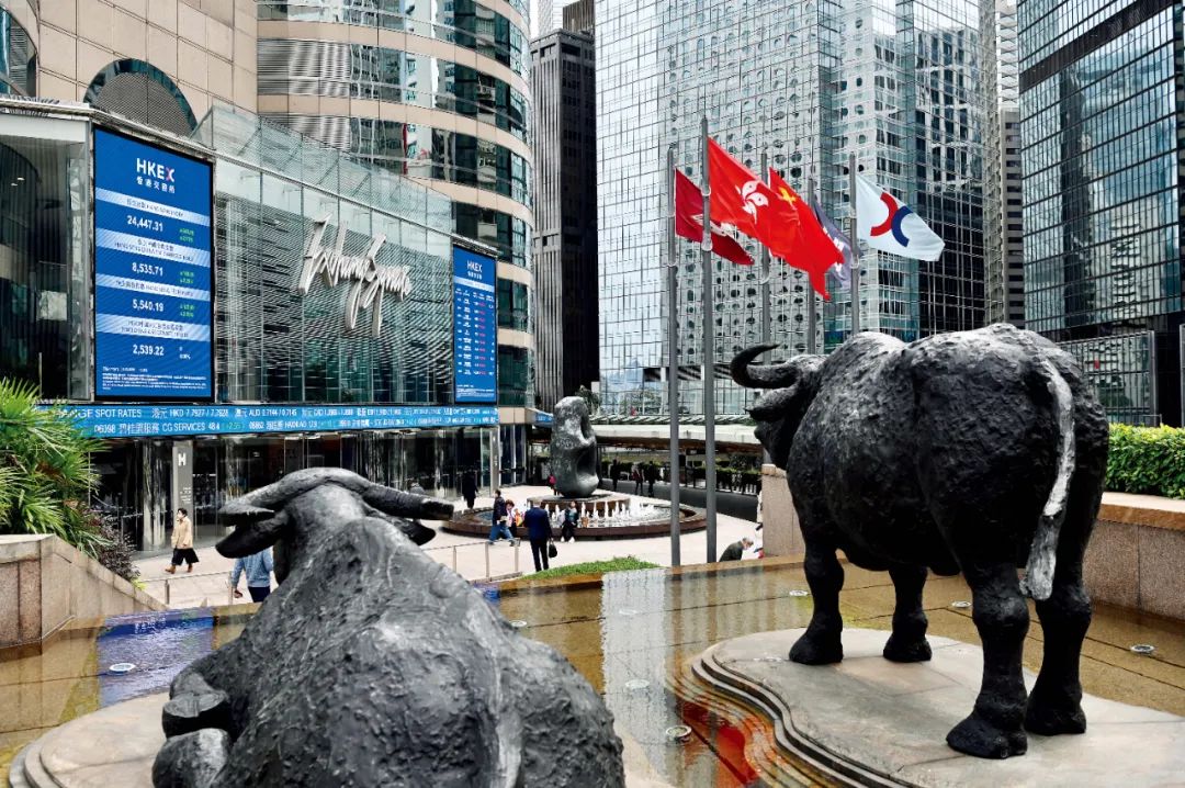 香港交易所外景.图/中新