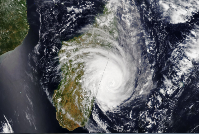 热带气旋"弗雷迪" 图片来源:视觉中国-vcg111423808478