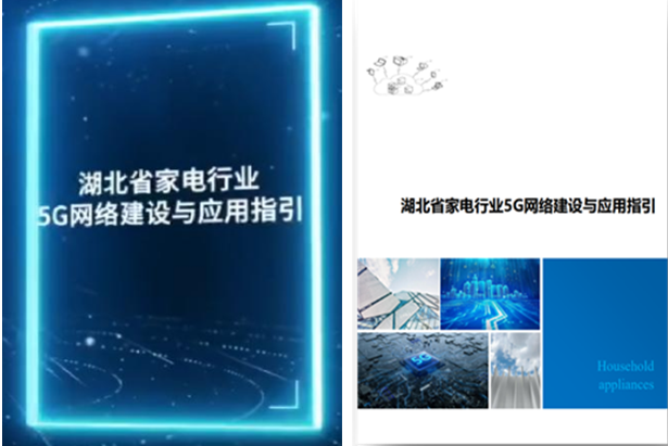 图：《湖北省家电行业5G网络建设与应用指引》发布