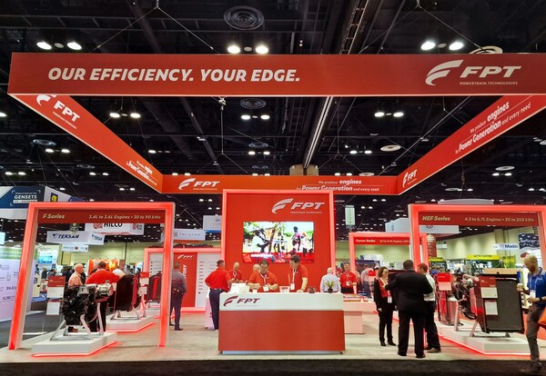 　　菲亚特动力科技展位