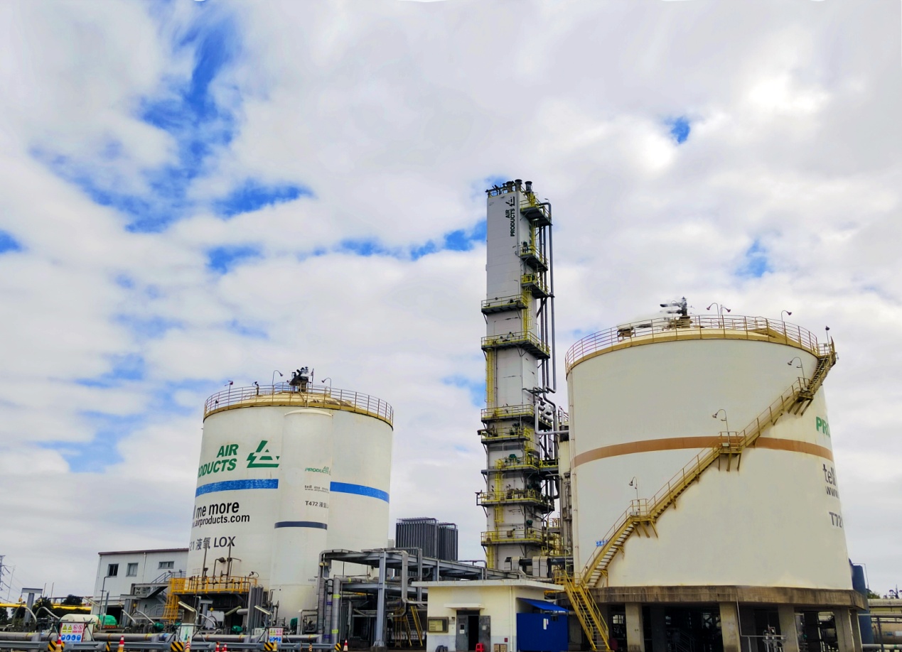 图为lng冷能空分生产装置