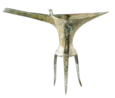 乳钉纹青铜爵 华夏第一爵_新浪财经_新浪网