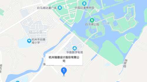 　　白马湖未来创新中心区位示意图