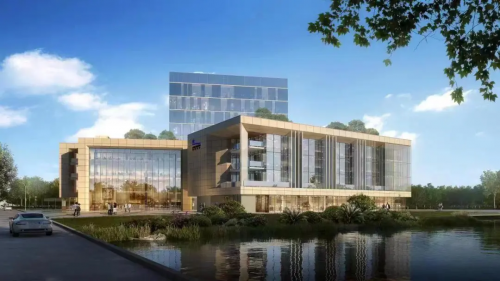 　　白马湖未来创新中心外观