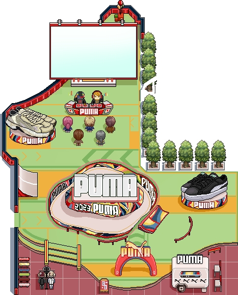 　　图说:PUMA街头运动公园