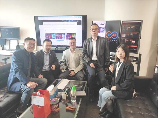 　　与AEREVE交流合作