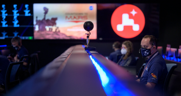 NASA使用影石Insta360Pro2直播“毅力号”火星登陆