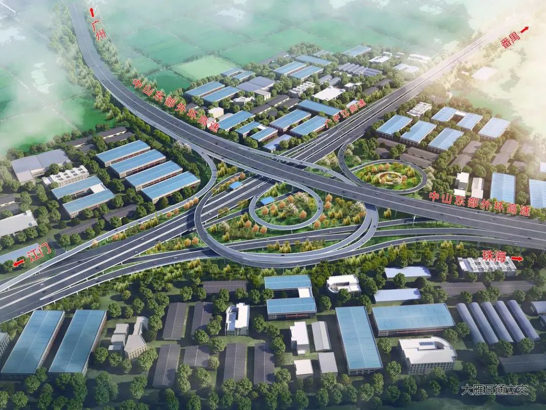 2022年10月,《广东省发展改革委关于中山东部外环高速公路二期工程