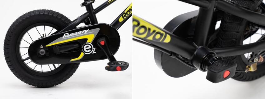 　　优贝EZ表演车一键可拆卸脚踏专利技术