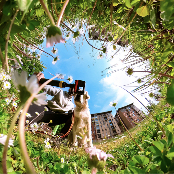 用影石Insta360相机拍摄的“小行星”创意照片