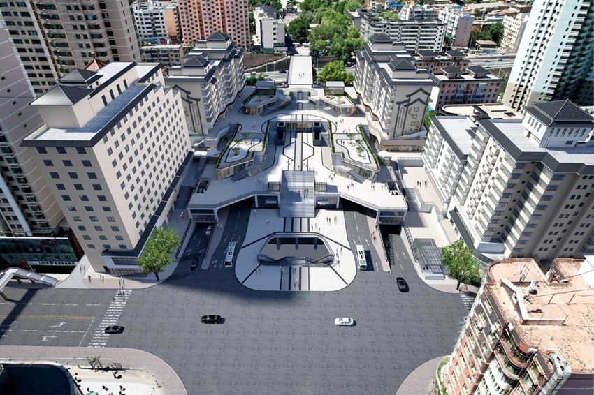 兰州五泉下广场提升改造项目征收范围补偿方式安置点