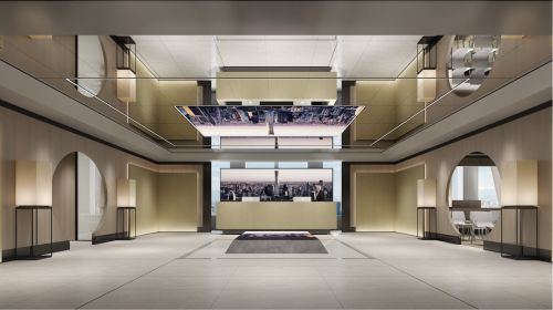 　　(乐办为核心地标超甲商办打造未来办公典范空间)