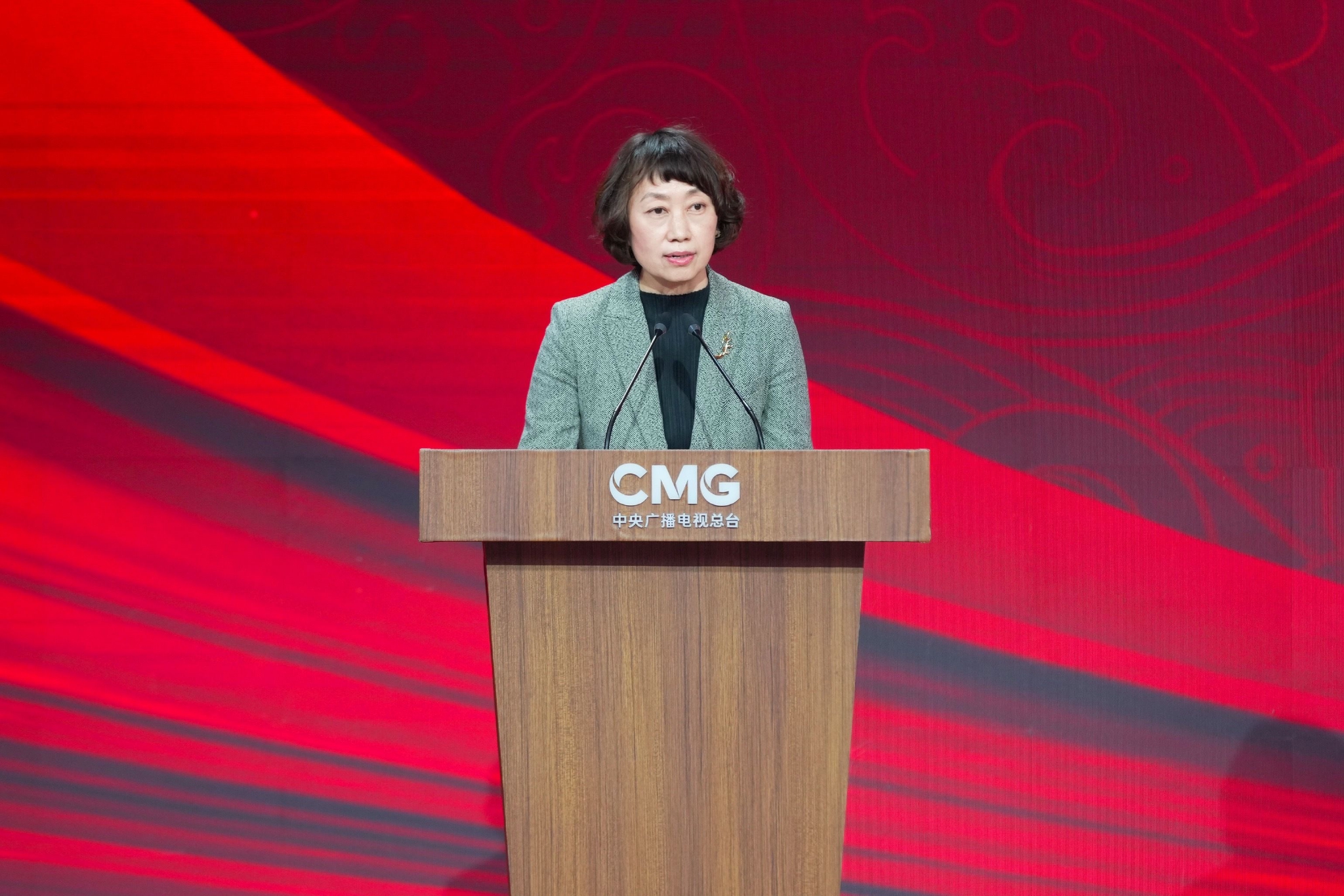 中央广播电视总台副台长邢博致辞