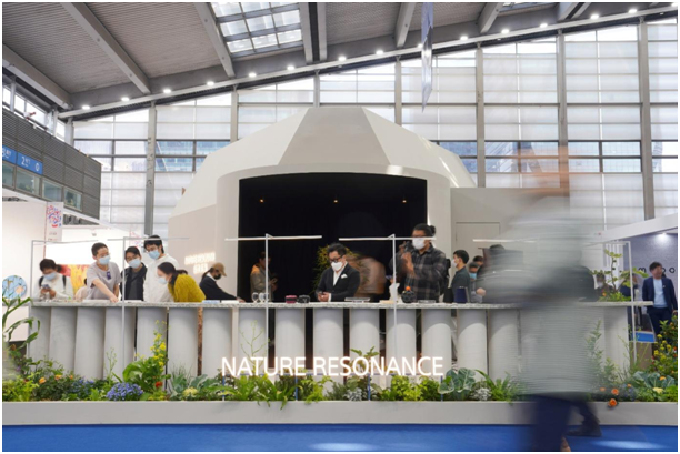 索尼“自然•共振”展台
