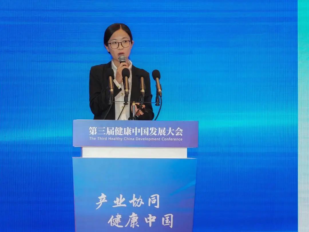 　　△空净视界联合创始人、首席品牌战略官余洁发表演讲