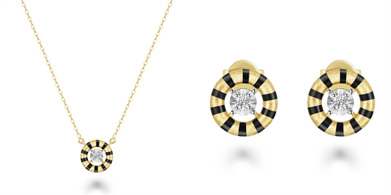 　　「虎啸」轻奢款项链、耳饰