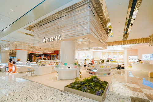 　　AFIONA妍丽“城市花园”概念店