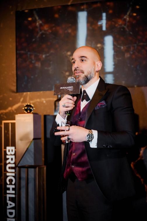 　　图4：人头马君度集团中国区烈酒与力娇酒事业部品牌总监杰罗姆·卡诺瓦斯为晚宴致辞