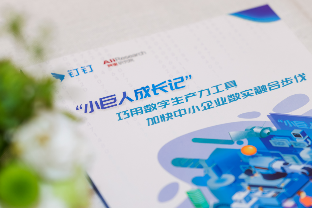 　　阿里研究院和钉钉联合发布中小企业数字化案例集