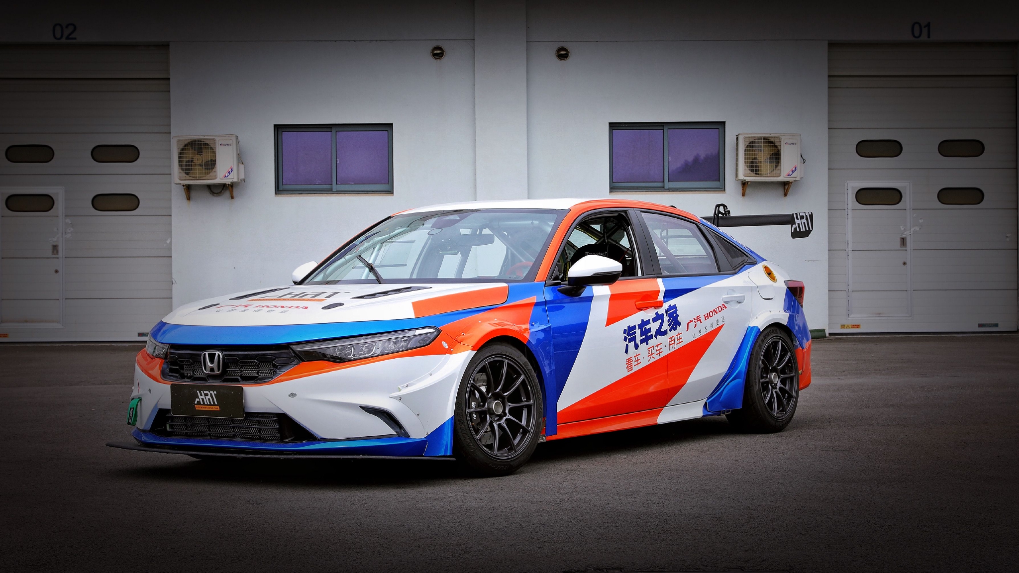 　　广汽本田型格赛车