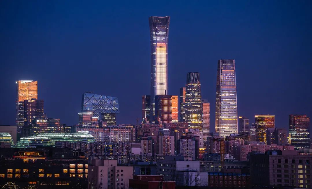 cbd夜景 素材来源于网络