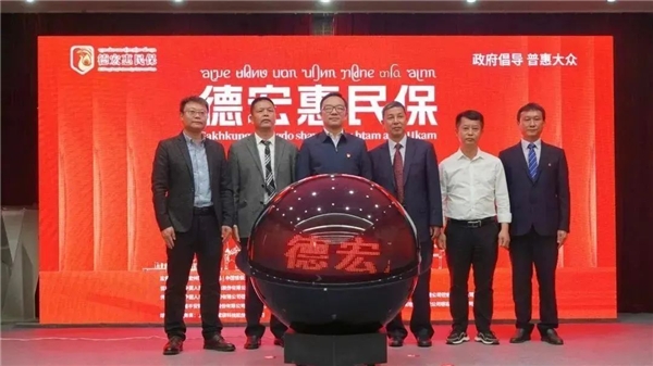 　　“德宏惠民保”上线仪式