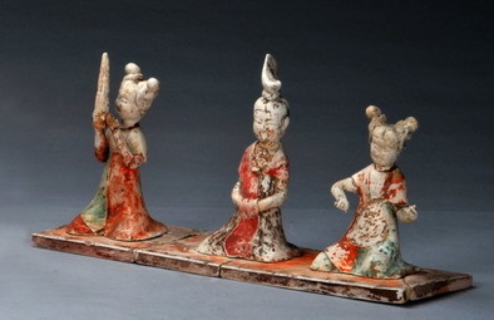 博物院丨北窑湾唐墓出土绘彩伎乐俑:歌舞升平_新浪财经_新浪网