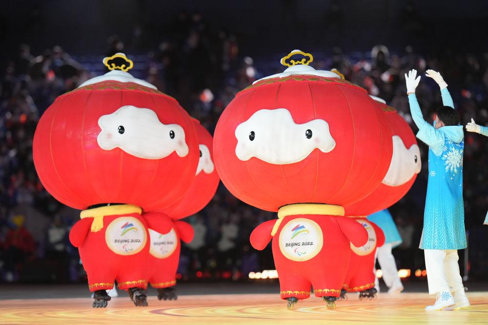 北京冬残奥会吉祥物雪容融.新华社记者&nbsp;吴壮&nbsp;摄