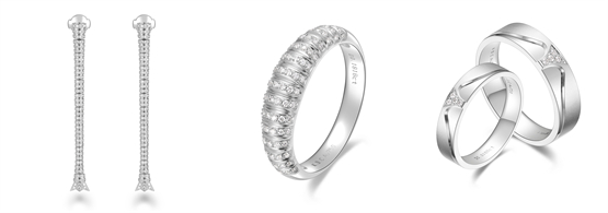 ??「象牙白塔」轻奢款耳饰、女戒、对戒