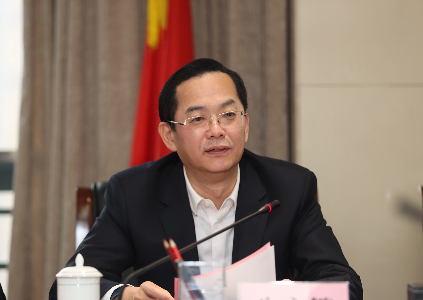 全国人大代表,中国五冶集团党委书记,董事长 朱永繁 受访者供图