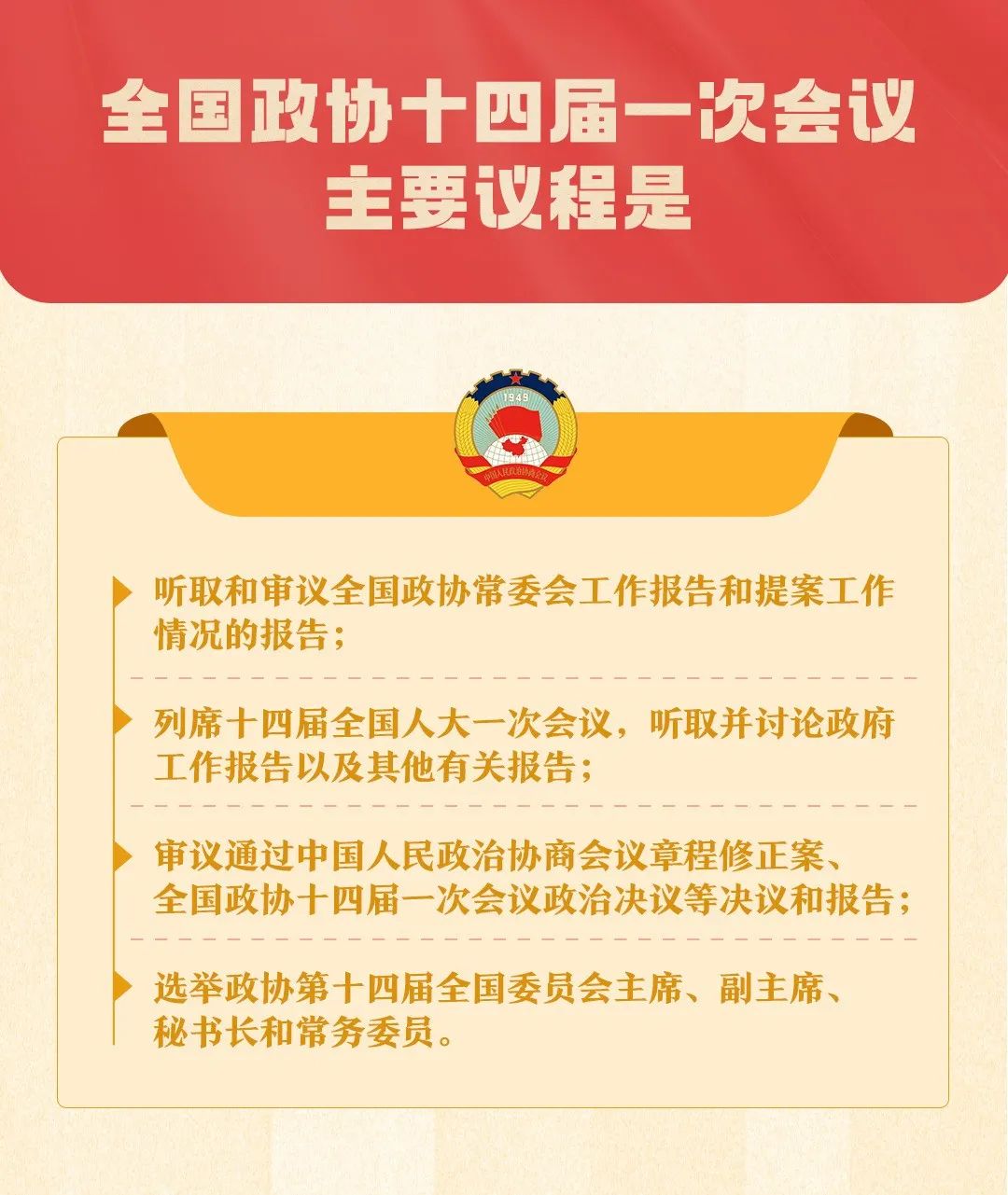 一张图,带你了解全国两会!