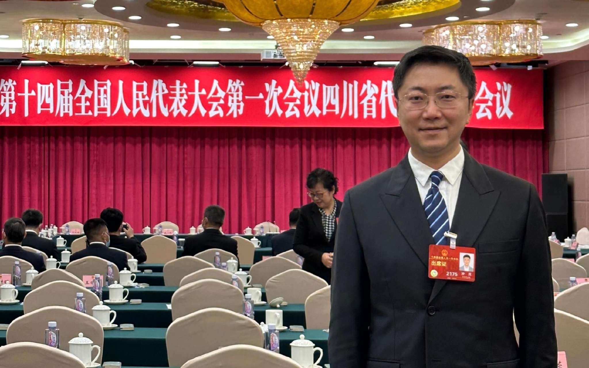 全国人大代表,极米科技董事长钟波.受访者/供图