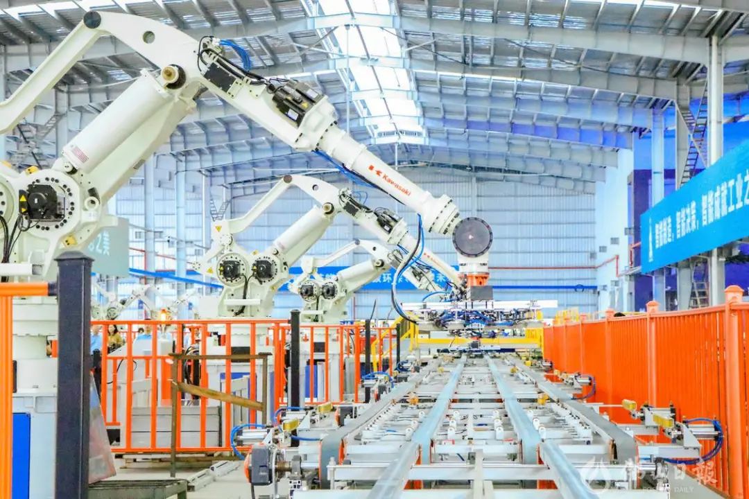 新明珠集团三水5g智能工厂.王澍/摄