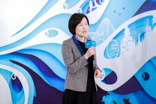 　　上海市商务委副主任诸旖在仪式上致辞