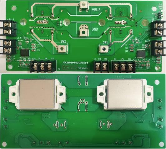 图示1-大联大世平基于onsemi SiC模块的5KW工业电源方案的展示板图