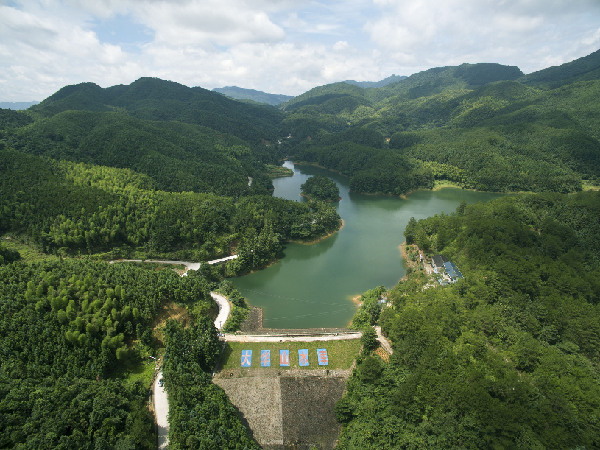 三明市沙县区大华山水库航拍图.(资料照片)